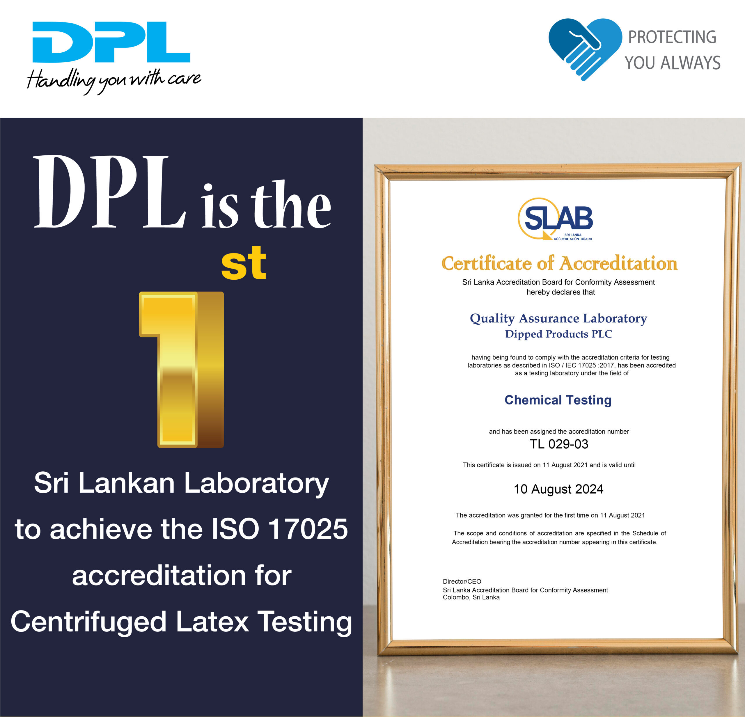 DL Kottawa lab Sri Lanka’s 1st laboratory to achieve accreditation